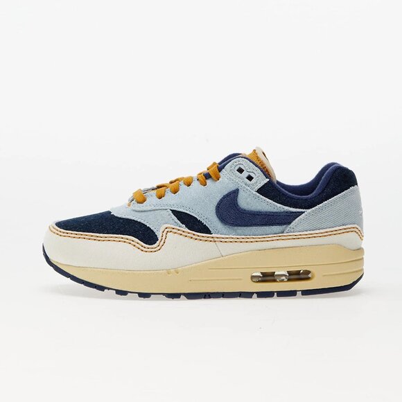 Nike AIR MAX 1 '87 "AURA/MIDNIGHT NAVY/ PALE IVORY" Men's 12.5 / W14 - Picture 2 of 10